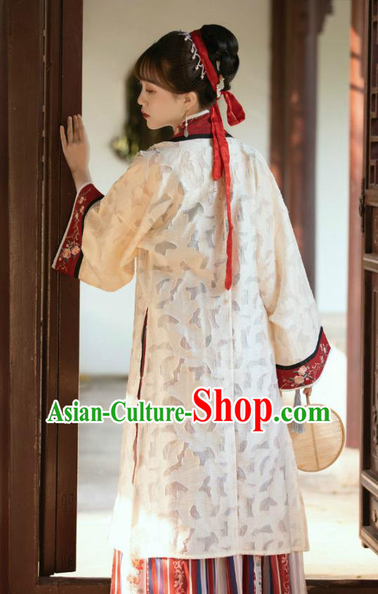 China Traditional Song Dynasty Palace Lady Garments Clothing Ancient Royal Princess Hanfu Dress