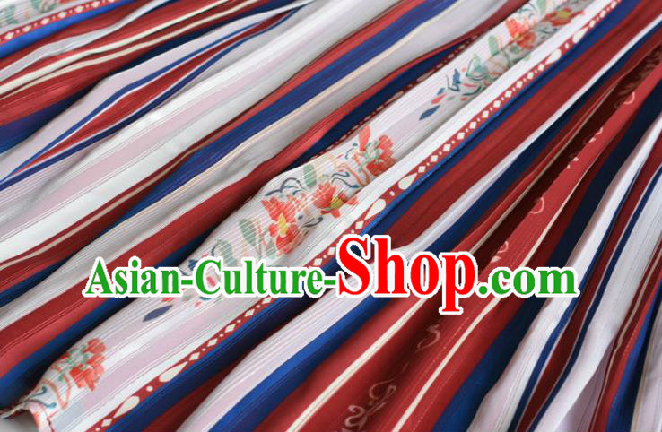 China Traditional Song Dynasty Palace Lady Garments Clothing Ancient Royal Princess Hanfu Dress