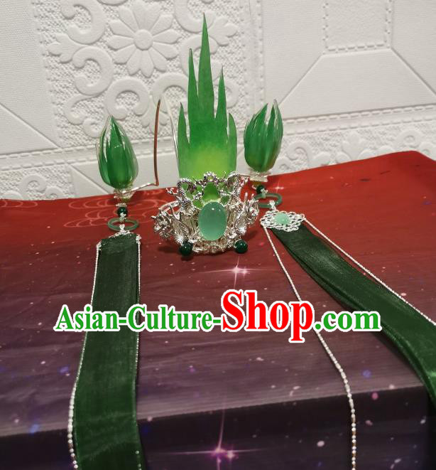 Chinese Traditional Hanfu Headdress Cosplay Swordsman Hair Accessories Ancient Prince Hair Crown