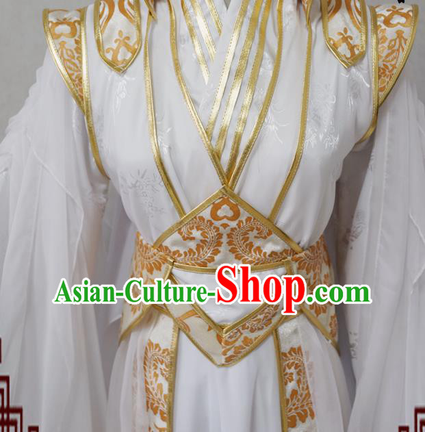 Chinese Cosplay Swordsman Clothing Ancient Prince Xie Lian Garment Costumes