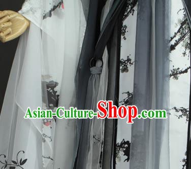 Chinese Cosplay Swordsman Hanfu Clothing Traditional Jin Dynasty Childe Apparels Ancient Crown Prince Garment Costumes