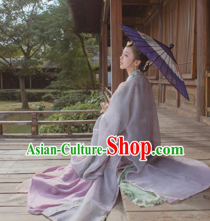 China Traditional Tang Dynasty Court Woman Historical Clothing Ancient Imperial Concubine Hanfu Dress Garments