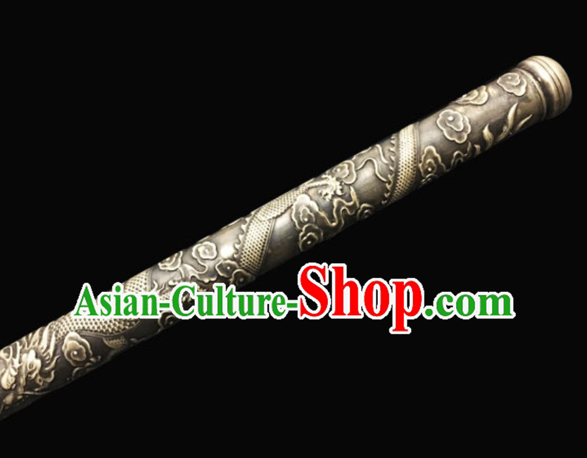 cm Long Top Sun Wukong Jin Gu Bang Bronze Cudgel Journey to West Treasure