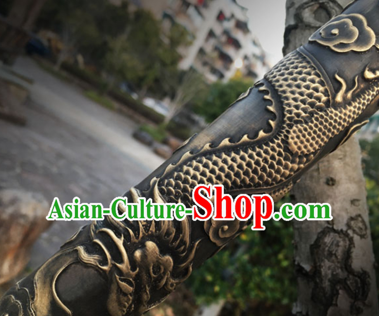 cm Long Top Sun Wukong Jin Gu Bang Bronze Cudgel Journey to West Treasure