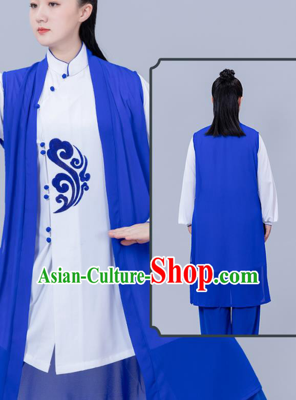 Chinese Tai Chi Performance Clothing Woman Tai Ji Training Garments Martial Arts Three Pieces Outfits
