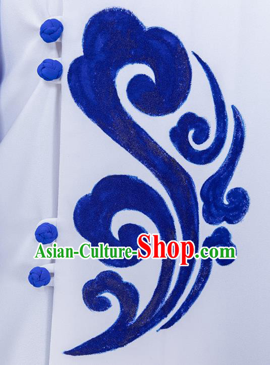 Chinese Tai Chi Performance Clothing Woman Tai Ji Training Garments Martial Arts Three Pieces Outfits