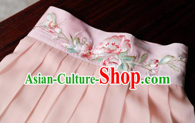 China Traditional Ming Dynasty Civilian Lady Garment Clothing Ancient Fairy Purple Hanfu Dress