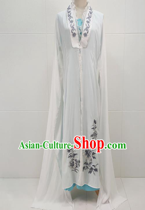 Chinese Beijing Opera Diva Clothing Traditional Shaoxing Opera Young Beauty Water Sleeve Dress Garments