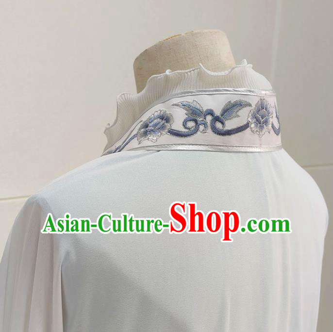 Chinese Beijing Opera Diva Clothing Traditional Shaoxing Opera Young Beauty Water Sleeve Dress Garments