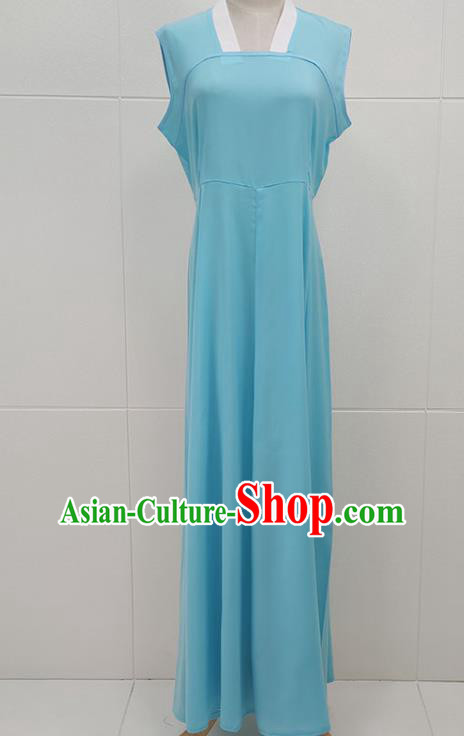 Chinese Beijing Opera Diva Clothing Traditional Shaoxing Opera Young Beauty Water Sleeve Dress Garments