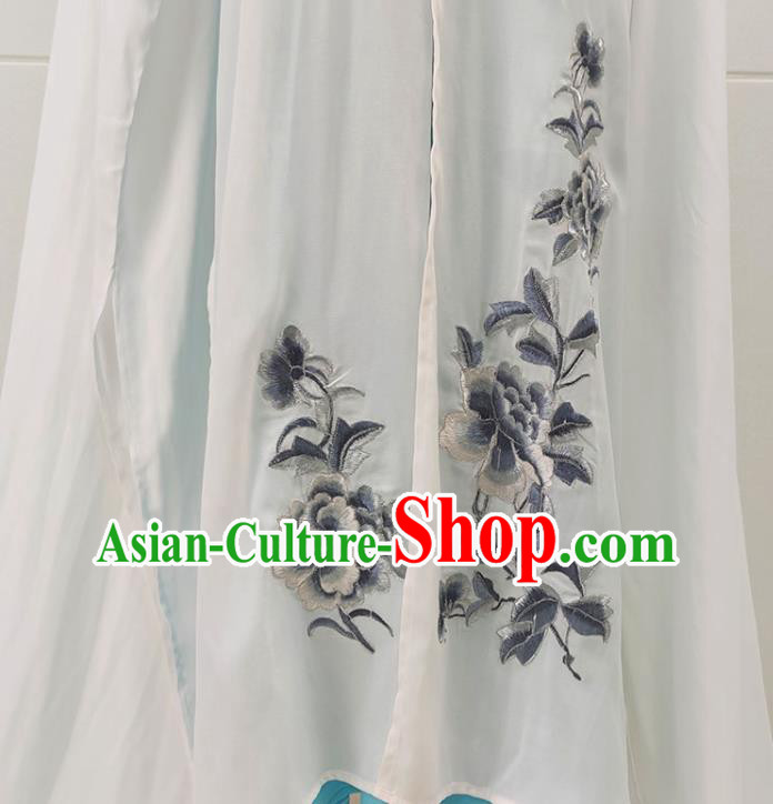 Chinese Beijing Opera Diva Clothing Traditional Shaoxing Opera Young Beauty Water Sleeve Dress Garments