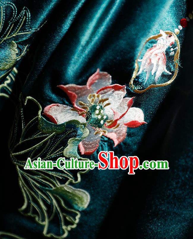 China Ancient Patrician Lady Hanfu Dress Garments Traditional Ming Dynasty Royal Princess Clothing