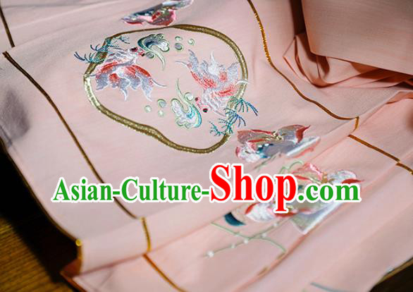 China Ancient Patrician Lady Hanfu Dress Garments Traditional Ming Dynasty Royal Princess Clothing