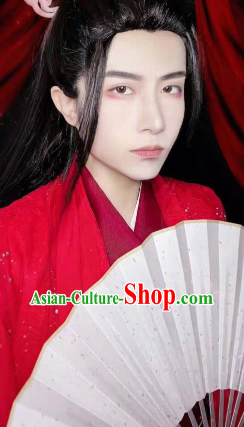 Chinese Ancient Swordsman Hanfu Clothing Traditional Drama Cosplay Noble Childe Garment Costume