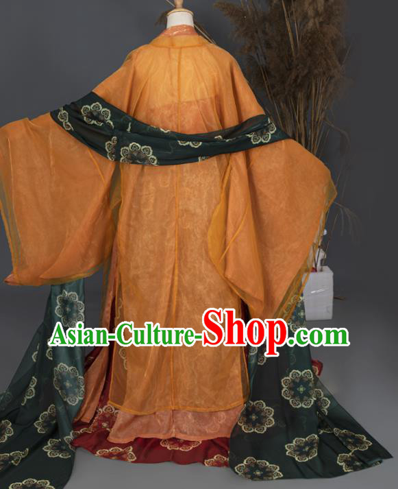 China Traditional Cosplay Tang Dynasty Court Beauty Clothing Ancient Palace Princess Hanfu Dress Garments