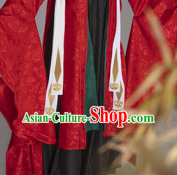 China Traditional Cosplay Female Swordsman Clothing Ancient Fairy Princess Hanfu Dress Garments