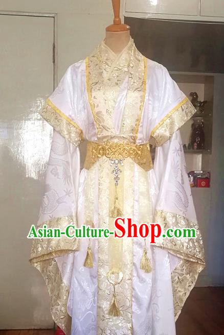 Chinese Ancient Emperor Hanfu Clothing Drama Cosplay Han Dynasty Monarch Garment Costumes