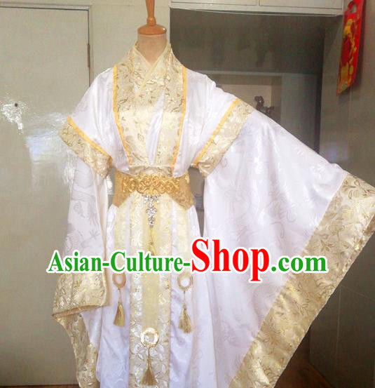 Chinese Ancient Emperor Hanfu Clothing Drama Cosplay Han Dynasty Monarch Garment Costumes