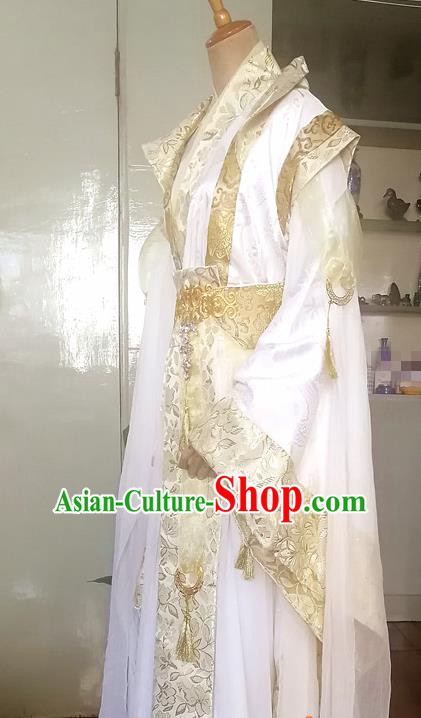 Chinese Han Dynasty Monarch Garment Costumes Ancient Emperor Hanfu Clothing Drama Cosplay Apparels