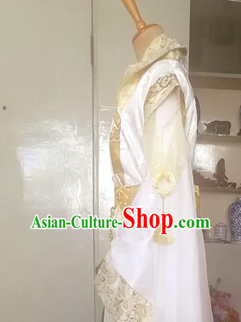 Chinese Han Dynasty Monarch Garment Costumes Ancient Emperor Hanfu Clothing Drama Cosplay Apparels