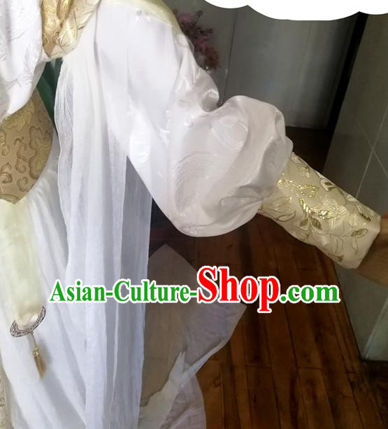 Chinese Han Dynasty Monarch Garment Costumes Ancient Emperor Hanfu Clothing Drama Cosplay Apparels