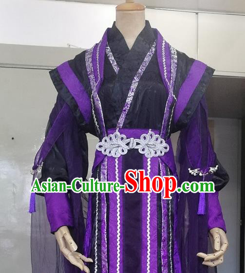Chinese Drama Cosplay Apparels Ming Dynasty Young Knight Garment Costumes Ancient Swordsman Hanfu Clothing