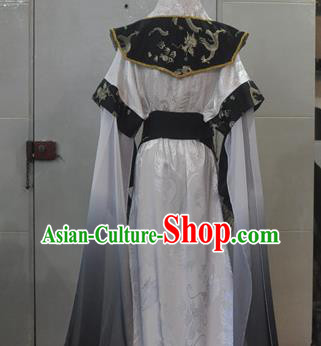 Chinese Ancient King Hanfu Clothing Drama Cosplay Prince Apparels Qin Dynasty Monarch Garment Costumes