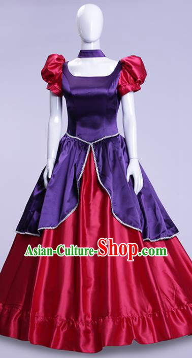 Top Grade Cosplay Fashion Costumes European Princess Dress Halloween Stage Performance Clothing