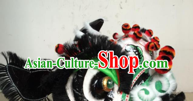 China Lion Dancing Competition Lion Head Lion Dance Fur Costumes Southern Lion Performance Uniforms