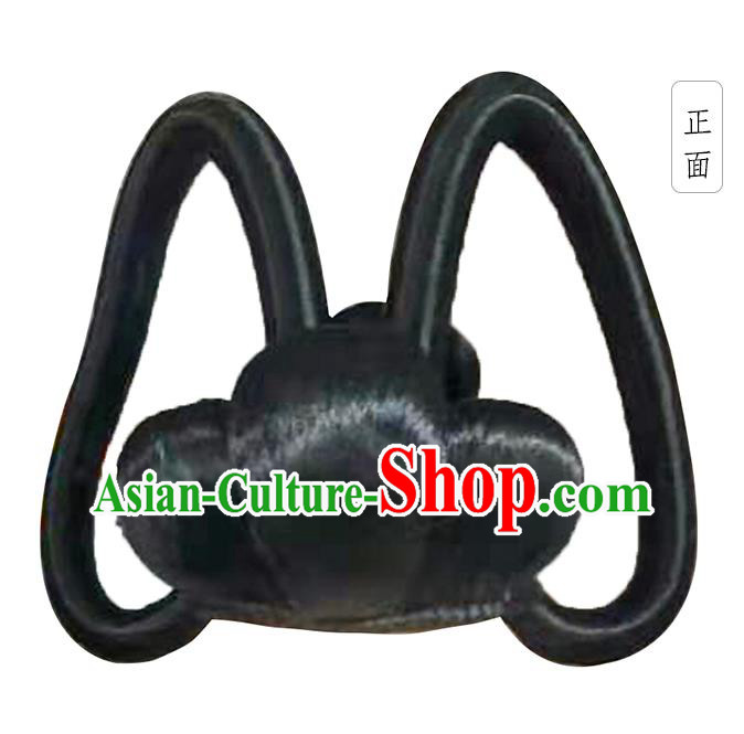 China Ancient Goddess Wigs Traditional Hanfu Hairpieces Tang Dynasty Palace Princess Wig Sheath