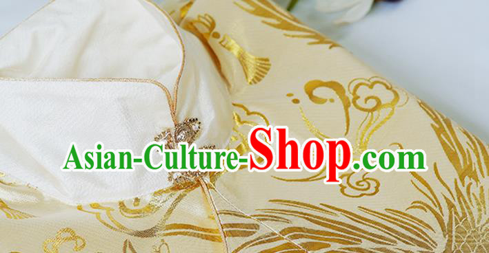 China Ancient Patrician Woman Garment Costumes Ming Dynasty Historical Clothing Traditional Hanfu Dresses