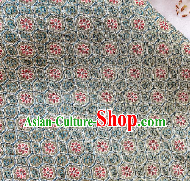 China Tang Suit Damask Classical Pattern Satin Tapestry Traditional Silk Fabric Hanfu Dress Jacquard Brocade
