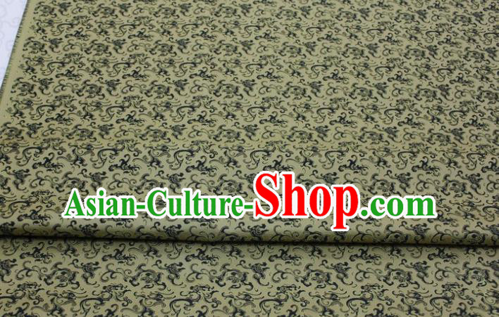 China Jacquard Song Brocade Valance Satin Damask Classical Clouds Pattern Tapestry Traditional Silk Fabric