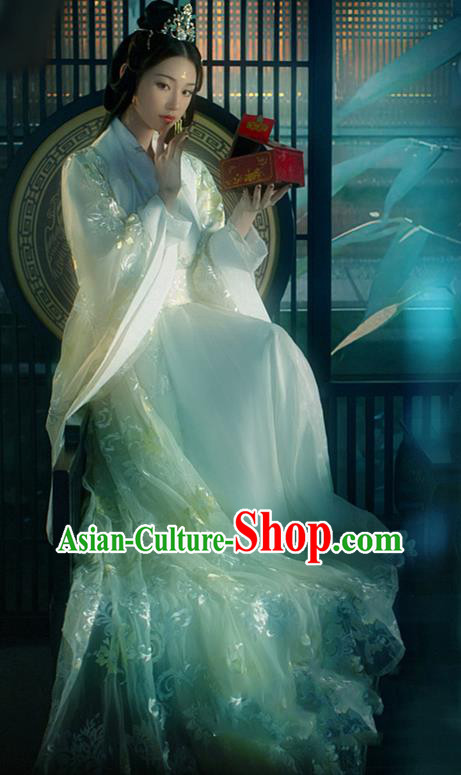 China Traditional Han Dynasty Court Beauty Historical Clothing Ancient Imperial Consort Hanfu Dress Garments