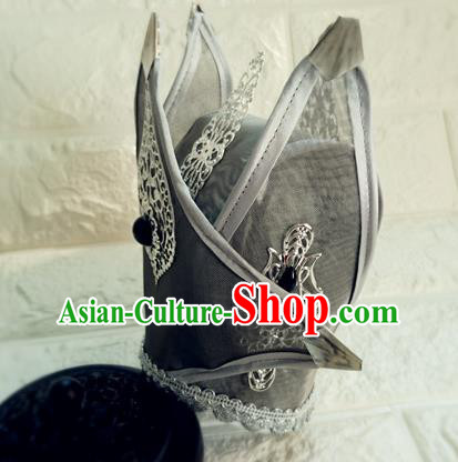 Chinese Traditional Qin Dynasty Prince Hair Accessories Ancient Swordsman Hairdo Crown
