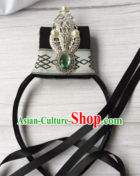 Chinese Ancient Kawaler Hairdo Crown Traditional Ming Dynasty Young Swordsman Hair Accessories