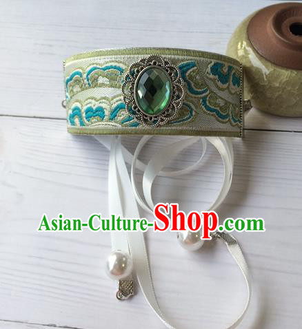 Chinese Traditional Ming Dynasty Hair Accessories Ancient Scholar Hairdo Crown Classical Swordsman Headband