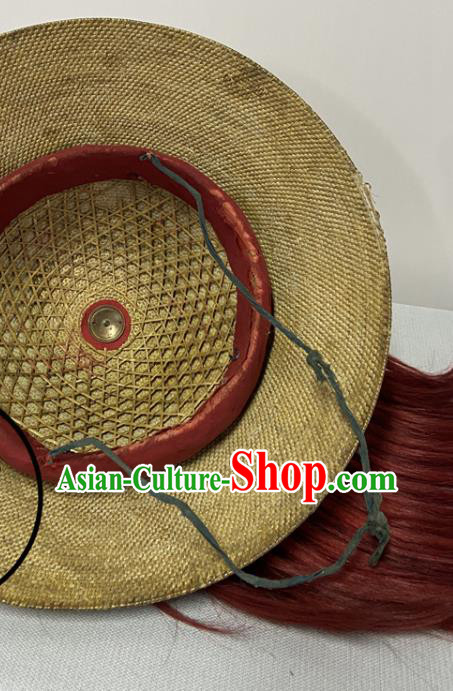 Chinese Ancient Empress Winter Headwear Qing Dynasty Queen Hat Traditional Court Woman Headdress