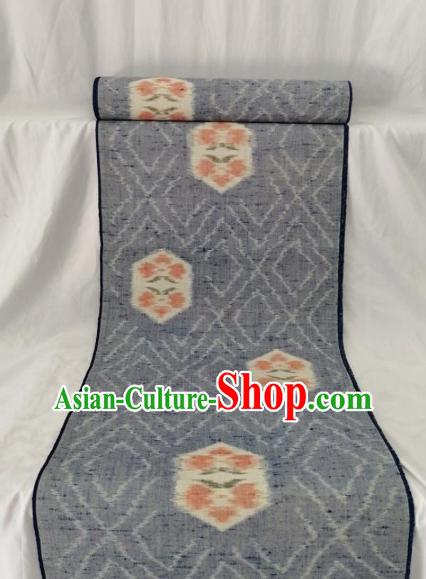 Japanese Traditional Yukata Belt Grey Woolen Waistband Female Kimono Dress Corset