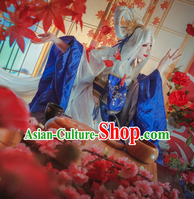 Custom Halloween Fancy Ball Garment Costume Baroque Princess Clothing Cosplay Witch Trailing Dress