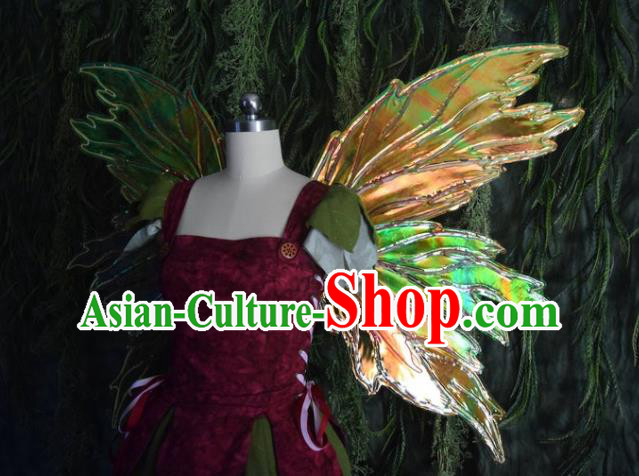 Custom Miami Stage Show Back Decorations Halloween Fancy Props Christmas Day Butterfly Wings Cosplay Catwalks Accessories
