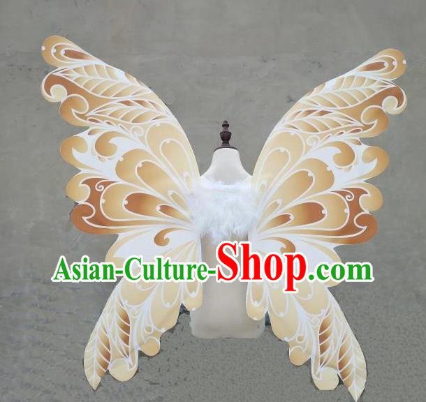 Custom Miami Stage Show Back Decorations Cosplay Fancy Ball Props Catwalks Butterfly Wings Halloween Performance Wear Carnival Parade Accessories