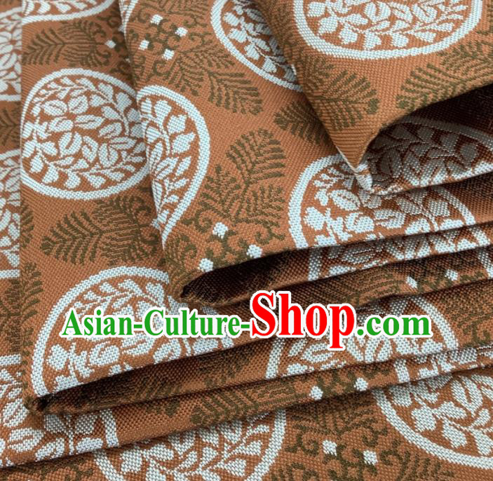 Traditional Japanese Kimono Belt Handmade Brown Waistband Yukata Robe Airdle Accessories