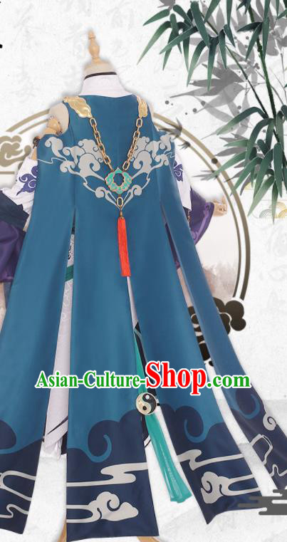Custom Female Warrior Dress Outfits Cartoon Young Lady Clothing Cosplay Angel Garment Costumes