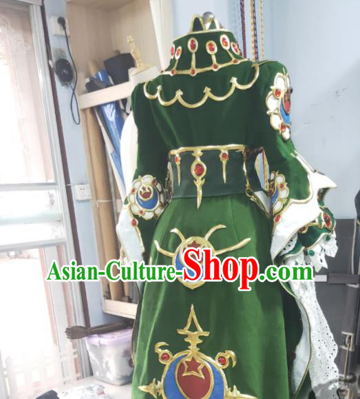 Top Cosplay Queen Dress Clothing Halloween Fancy Ball Garment Costume Cartoon Magic Angel Clothing