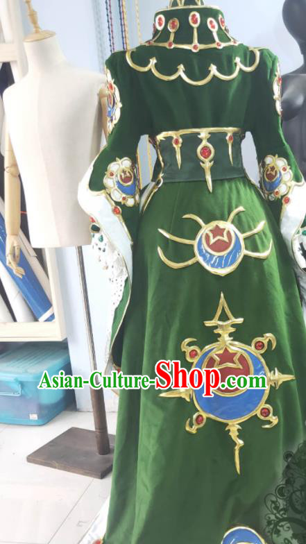 Top Cosplay Queen Dress Clothing Halloween Fancy Ball Garment Costume Cartoon Magic Angel Clothing