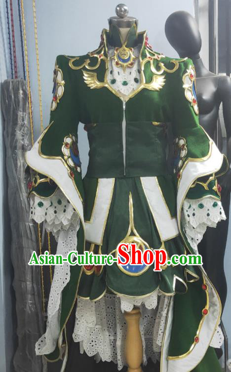 Top Cosplay Queen Dress Clothing Halloween Fancy Ball Garment Costume Cartoon Magic Angel Clothing