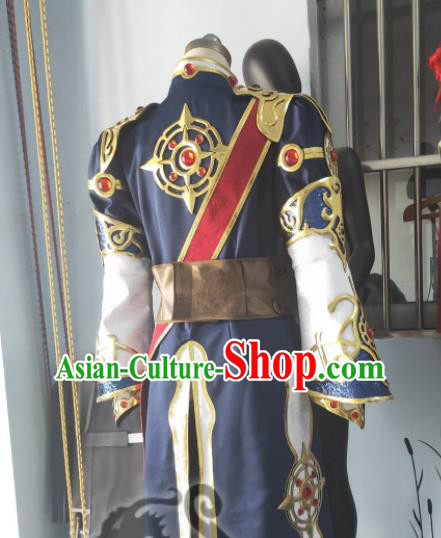 Professional Cosplay Duke Clothing Halloween Performance Fashion Cartoon Role Royal King Garment Costumes