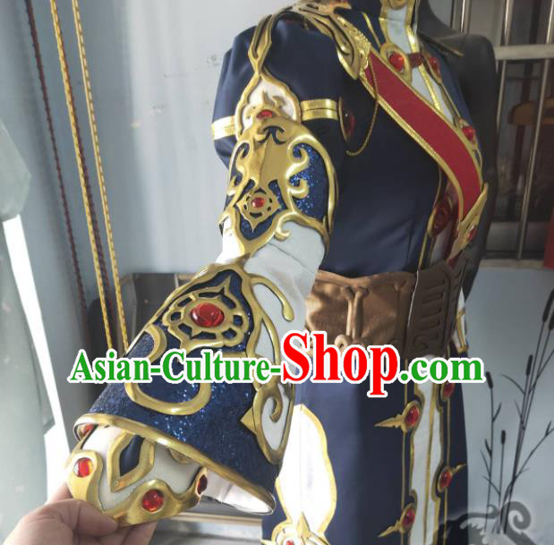 Professional Cosplay Duke Clothing Halloween Performance Fashion Cartoon Role Royal King Garment Costumes