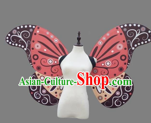 Top Miami Angel Catwalks Props Stage Show Butterfly Wings Brazilian Parade Back Accessories Samba Dance Decorations